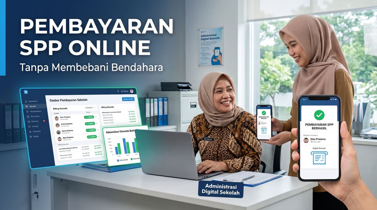Pembayaran SPP Online: Cara Menerapkannya Tanpa Membebani Bendahara