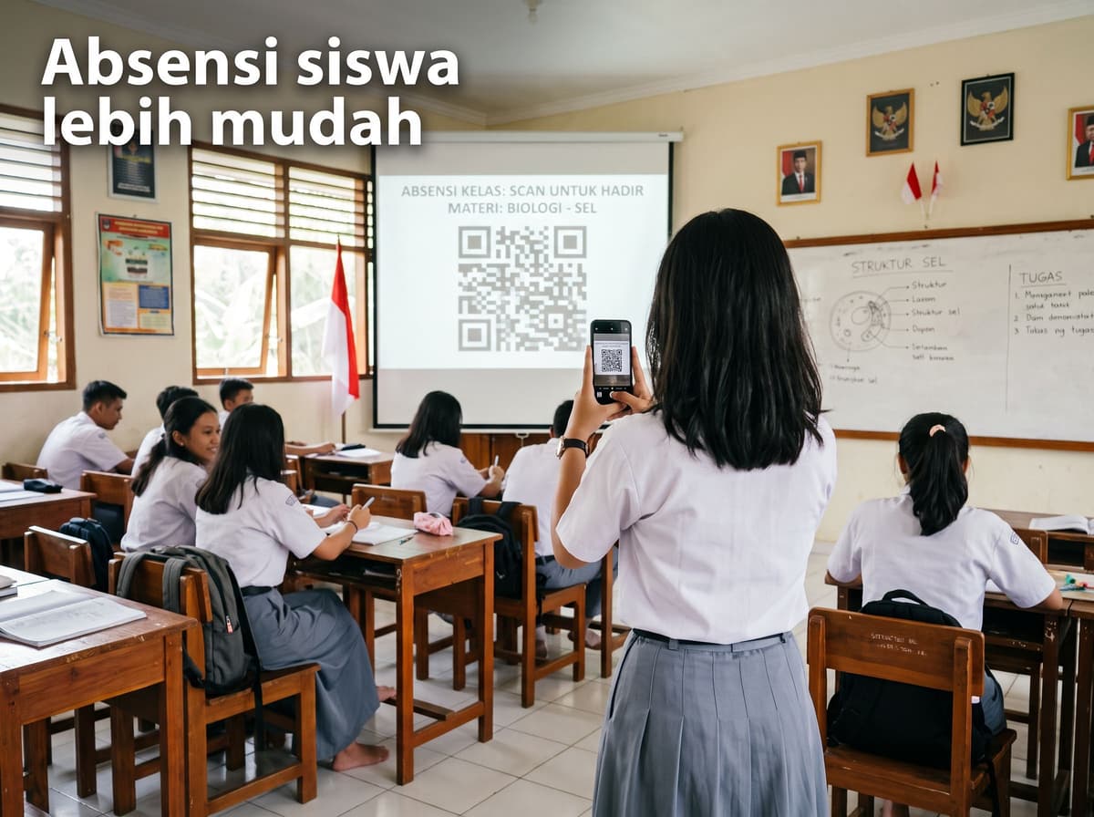 Absensi Digital Sekolah: Membandingkan QR Code, Geofencing, dan Biometrik